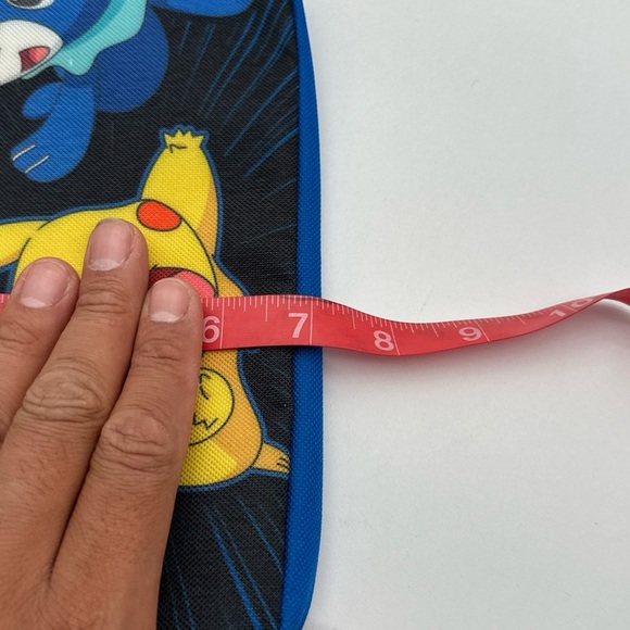 Pokemon Pouch Canvas Zipper Cosmetic Makeup Bag Case Pikachu Litten Popplio - Picture 6 of 7